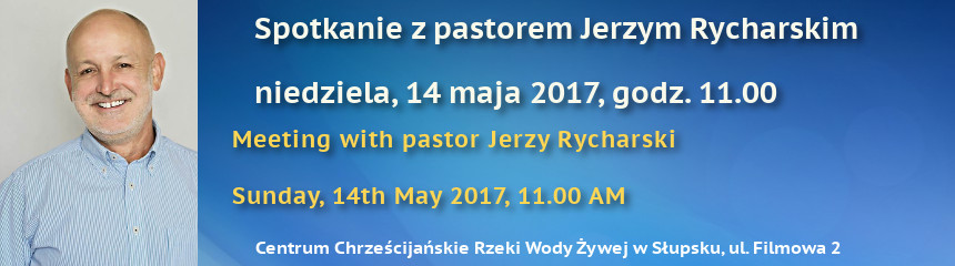 Pastor Jerzy Rycharski w Słupsku